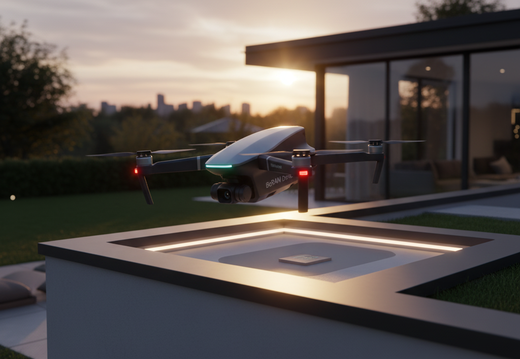 Drone Returns Automatically