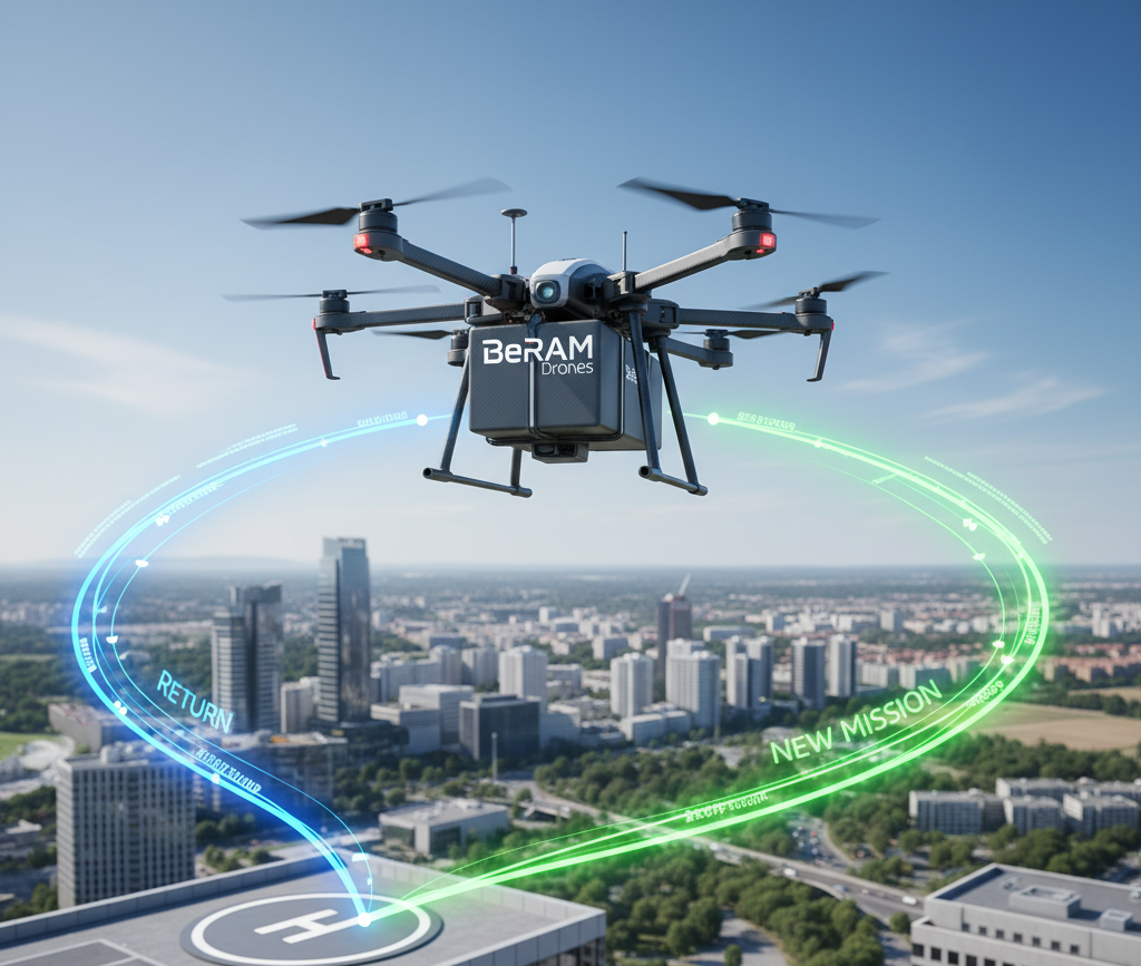 Drone Returns Automatically