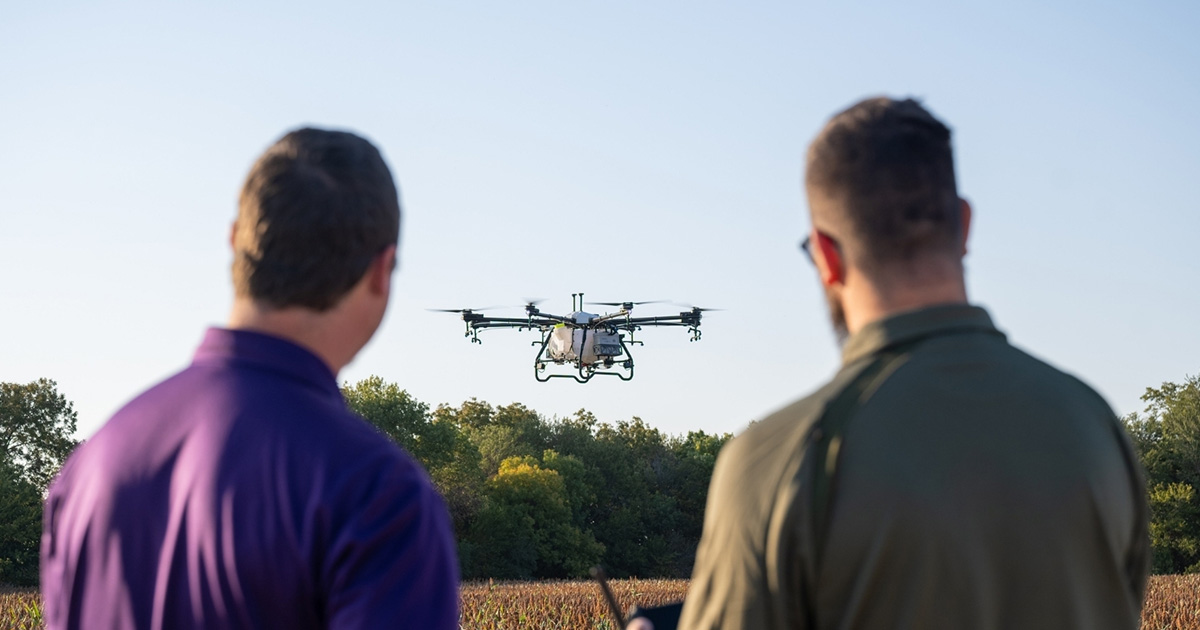 Farmers Can Learn How To Use Drone Spraying Technology Through K State Salina Professional